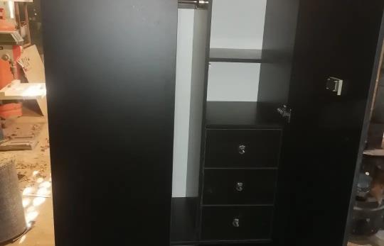 کمد دیواری وجاکفشی ام دی اف کارگاه کابينت عصر جديد ذاکری شیراز