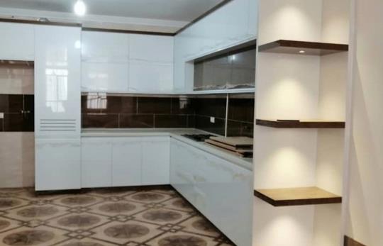 کابینت هایگلاس سفید کارگاه کابينت عصر جديد ذاکری شیراز