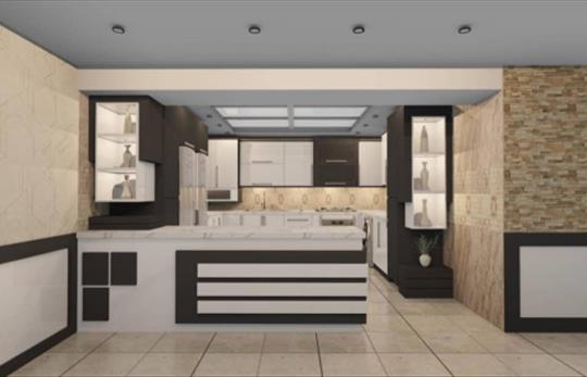 کابینت بدنه فلز با درب mdf